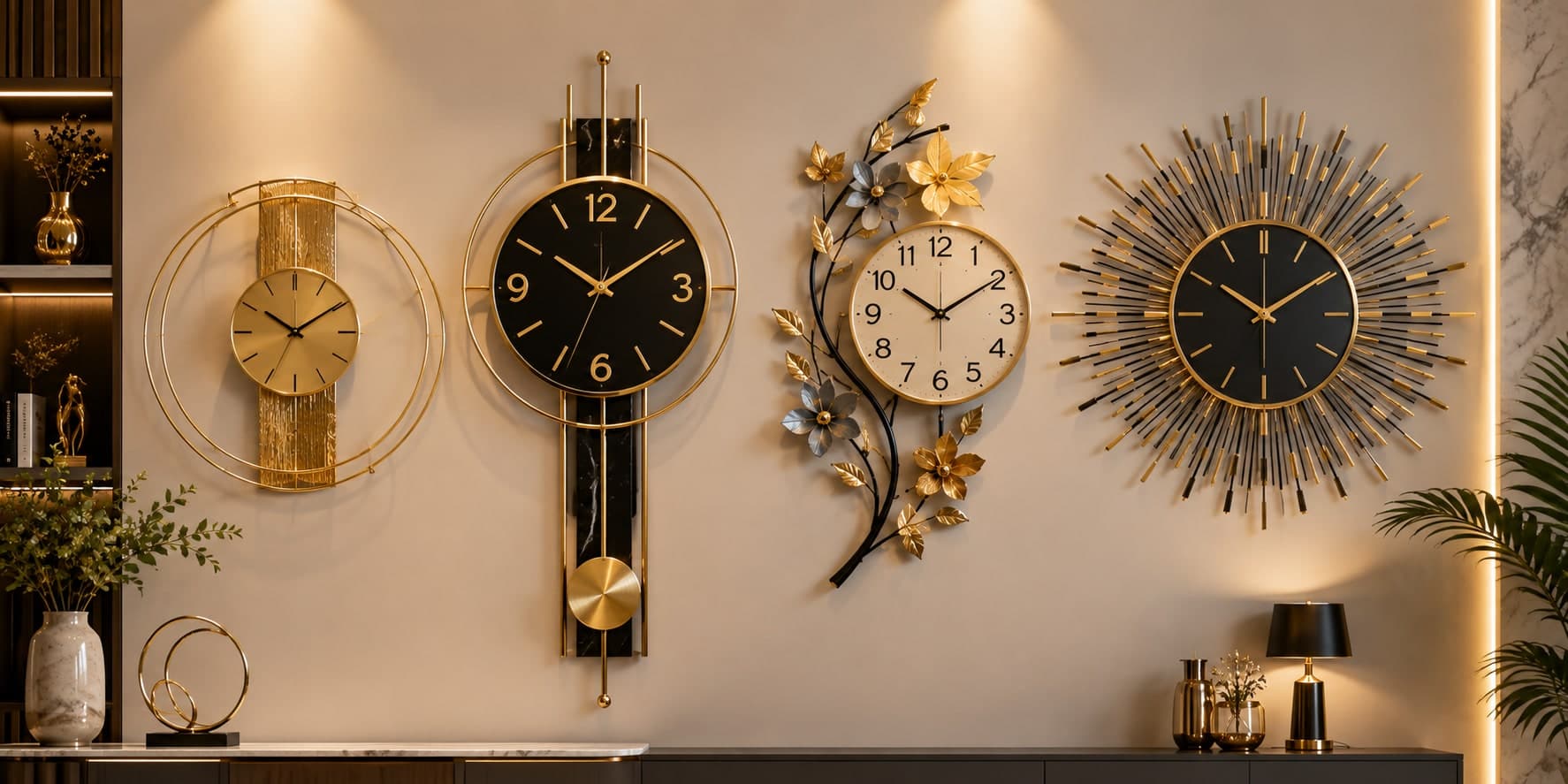Luxury wall clock